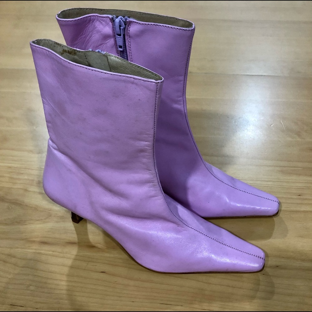 Used Blanco Leather Boots size 37 (us size 6)